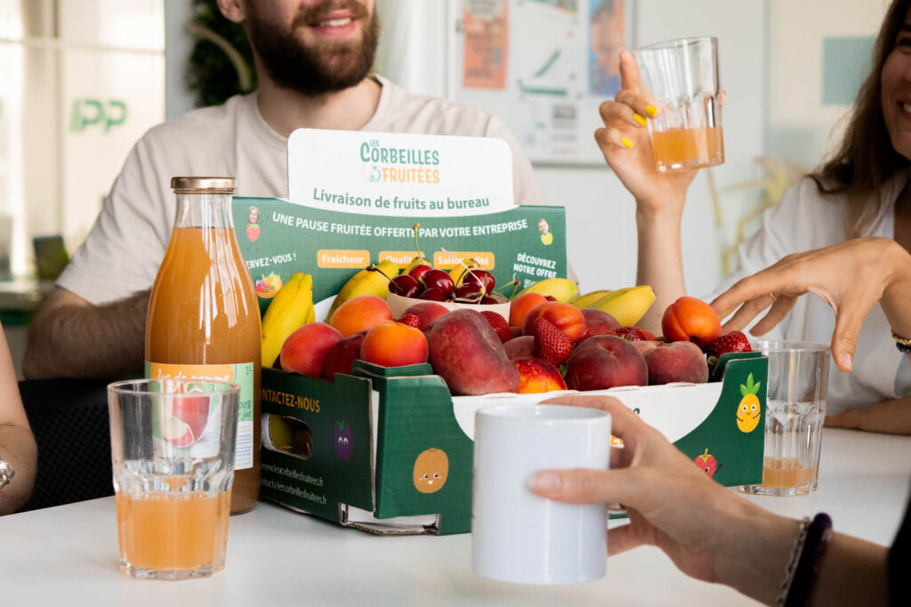 Fruits au bureau pour rentrée d'entreprise
