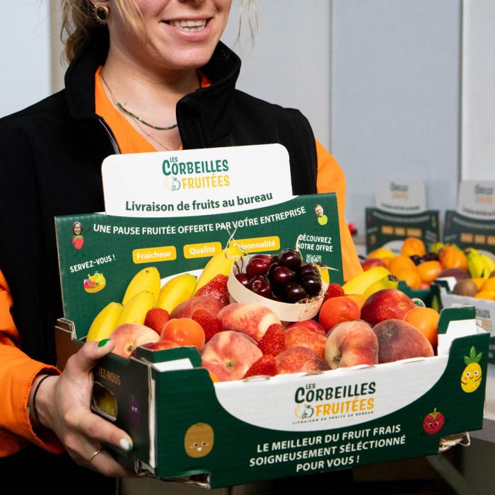 livraison de corbeille de fruits en entreprise